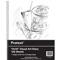 DIARY VISUAL ART PROTEXT NB5014 11X1434 110GSM 120PG