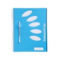NOTEBOOK SPIRAL COLOURHIDE 1719601H A4 5 SUBJECT 250PG BLUE