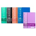 NOTEBOOK SPIRAL COLOURHIDE 1716619H A4 LECTURE 200PG PURPLE