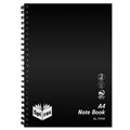 NOTEBOOK SPIRAL SPIRAX PP A4 P595A 240PG BLACK