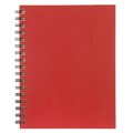 NOTEBOOK SPIRAL SPIRAX 511 A5 HARDCOVER RED
