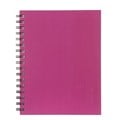 NOTEBOOK SPIRAL SPIRAX 511 A5 HARDCOVER PINK
