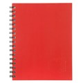 NOTEBOOK SPIRAL SPIRAX 512 A4 HARDCOVER RED
