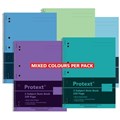 NOTEBOOK SPIRAL 5 SUBJECT PROTEXT A4 8MM RULED 250PG PP COVER NB2060 MIX PK5
