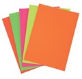 BOARD COLOURFUL DAYS FLBASSA4 A4 250GSM ASSTD FLUORO PK50