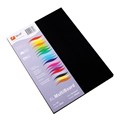 BOARD QUILL 90345 A4 210GSM BLACK PK50