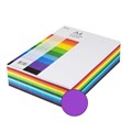 PAPER COVER JASART 0329710 A4 125GSM PURPLE PK500