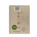 NOTEBOOK SPIRAL TUDOR ECO A5 DWIRO 200P 8MM PK5