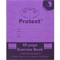 BOOK EXERCISE PROTEXT NB5028 225X175MM YEAR 2 QLD 48PG