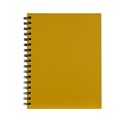 NOTEBOOK SPIRAL SPIRAX 511 A5 HARDCOVER YELLOW