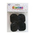 STREAMER CREPE ALPEN P4 BLACK PK4 ROLLS