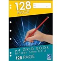 BOOK BINDER GRID SOVEREIGN 5MM A4 128PG GB512