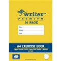 BOOK EXERCISE WRITER PREMIUM A4 96PG 8MM EB6556 RULED YELLOW PAPER