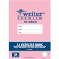BOOK EXERCISE WRITER PREMIUM A4 96PG 8MM EB6558 RULED PINK PAPER