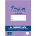 BOOK EXERCISE WRITER PREMIUM A4 96PG 8MM EB6554 RULED LILAC PAPER