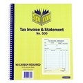 BOOK CLESS SPIRAX TAX INVOICESTATEMENT 500 QUARTO 250 X 200MM
