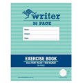 BOOK EXERCISE WRITER 225X175MM 96PG STAPLED 8MM RULED E2896