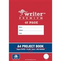 BOOK PROJECT WRITER PREMIUM A4 48PG PLAIN8MM RULED EB6565
