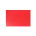 SIGN BOARD QUILL 97840 PP 5MM 500X770MM RED PK5