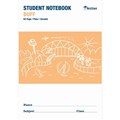 NOTEBOOK NSW PRIMARY STUDENT WRITER BLANK 250X175MM BUFF 64PG WB91200