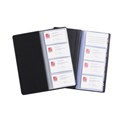 BUSINESS CARD FILE MARBIG 87030 INDEXED 96 CAPACITY BLACK