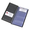 BUSINESS CARD FILE MARBIG 8703502 96 CAPACITY BLACK