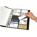 SHEET PROTECTOR MARBIG A4 BUSINESS CARD POCKETS PK10