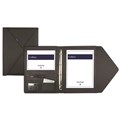 COMPENDIUM COLLINS 7020 A4 4 RING WITH FLAP CHARCOAL