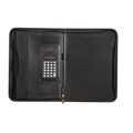 COMPENDIUM SPIRAX 56914 SLIMLINE A4 ZIPPERED BLACK