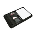 PAD HOLDER REXEL ZIPPERED BLACK