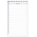 REFILL DAYPLANNER DK1015 DESK 7RING DAILY NONDATED DK1015