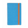 ORGANISER DAYPLANNER PRSSU3 PERSONAL SOFT COVER PU ELASTIC CLOSURE BLUE