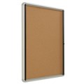 CORK BOARD QUARTET QTEIHC3930 ENCLOSED 990X760MM