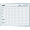 PLANNER BOARD QUARTET YEAR MAGNETIC 900X600MM ALUMINIUM FRAME