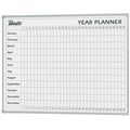 PLANNER BOARD QUARTET 1200X900MM MAGNETIC YEAR ALUMINIUM FRAME