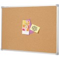 CORK NOTICE BOARD PENRITE 900X900MM ALUMINIUM FRAME