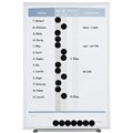 QUARTET MATRIX INOUT WHITEBOARD 280X410MM