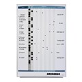 PLANNER BOARD QUARTET QT33705 580X865MM PERSONNEL INOUT