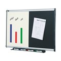 COMBINATION BOARD QUARTET PRESTIGE 900X600MM ALUMINIUM TRIM
