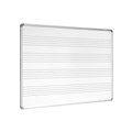 WHITEBOARD VISIONCHART VMB1212 1200X1200MM MUSIC