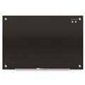 GLASS BOARD QUARTET QTG3624B 895X635MM BLACK