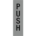 SIGN APLI 900418 SELF ADHESIVE PUSH SILVER
