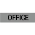 SIGN APLI 900420 SELF ADHESIVE OFFICE SILVER