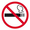 SIGN APLI 900425 SELF ADHESIVE NO SMOKING