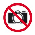 SIGN APLI 900431 SELF ADHESIVE NO PHOTOGRAPHY