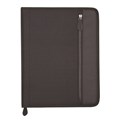 COMPENDIUM DEBDEN A4 ZIPPERED 2RING BINDER CONTRAST ZIP FRONT BLACK