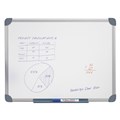WHITEBOARD QUARTET QTML1209R SLIMLINE MELAMINE 900X1200MM