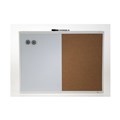 WHITEBOARDCORKBOARD COMBINATION QUARTET QTMHOC1723 BASICS 430X580MM