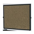 CORKBOARD QUARTET QTNNCB0456 BLACK FRAME 450X600MM