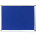 PINBOARD RAPIDLINE 900X600MM ALUMINIUM FRAME BLUE